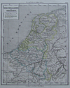 kaart Niederlande und Belgien