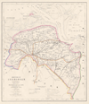 Afbeelding van kaart Kaart van de Provincie Groningen met aanduiding der Wadden alsmede de Monden der Eems. kaart Kaart van de Provincie Groningen met aanduiding der Wadden alsmede de Monden der Eems.