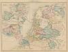kaart Nederland 1530 de laatste tyden der Grafelijke regering