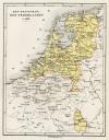 kaart Het Koningrijk der Nederlanden in 1839