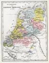 kaart De republiek der Vereenigde Nederlanden in 1720