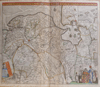Afbeelding van kaart Tabula Dominii Groeningae qvae et Complectitur Maximam partum Drentiae kaart Tabula Dominii Groeningae qvae et Complectitur Maximam partum Drentiae