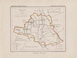 De Kuyperkaart is de belangrijkste kaart die gemaakt is van alle gemeenten in de 19e eeuwse cartograaf Jacob Kuyper