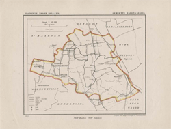 Anoniem privacy koel antieke kaart, plattegrond, kaart en prent te koop