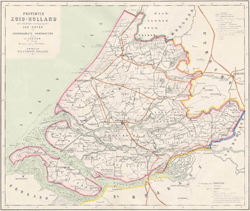 kaarten van Zuid-Holland op atlasenkaart
