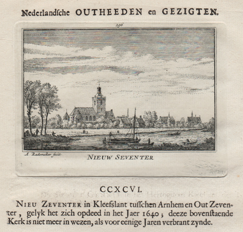 afbeelding van prent Nieuw Seventer van A. Rademaker (Zevenaar)