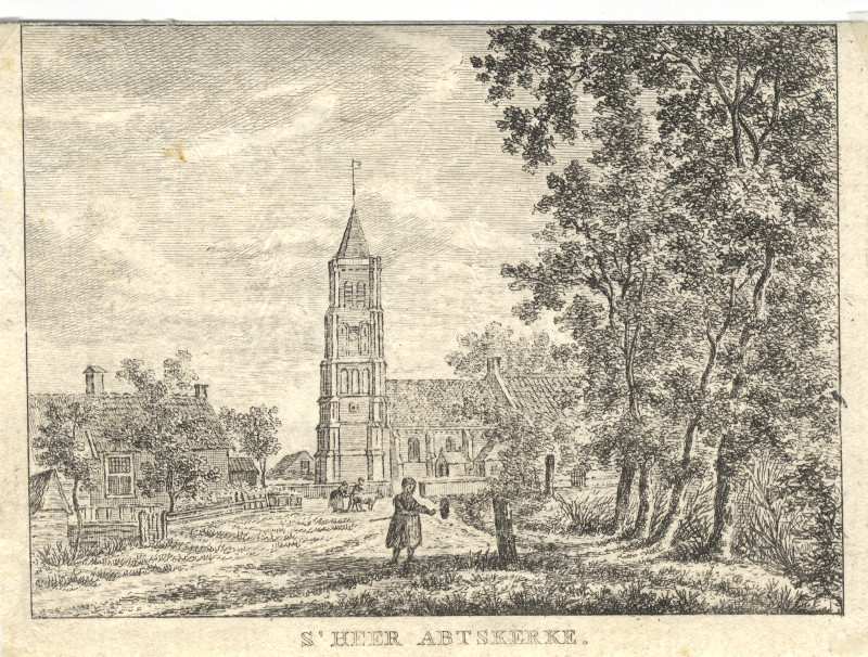 afbeelding van prent S´Heer Abtskerke van C.F. Bendorp, J. Bulthuis (´s-Heer Abtskerke)