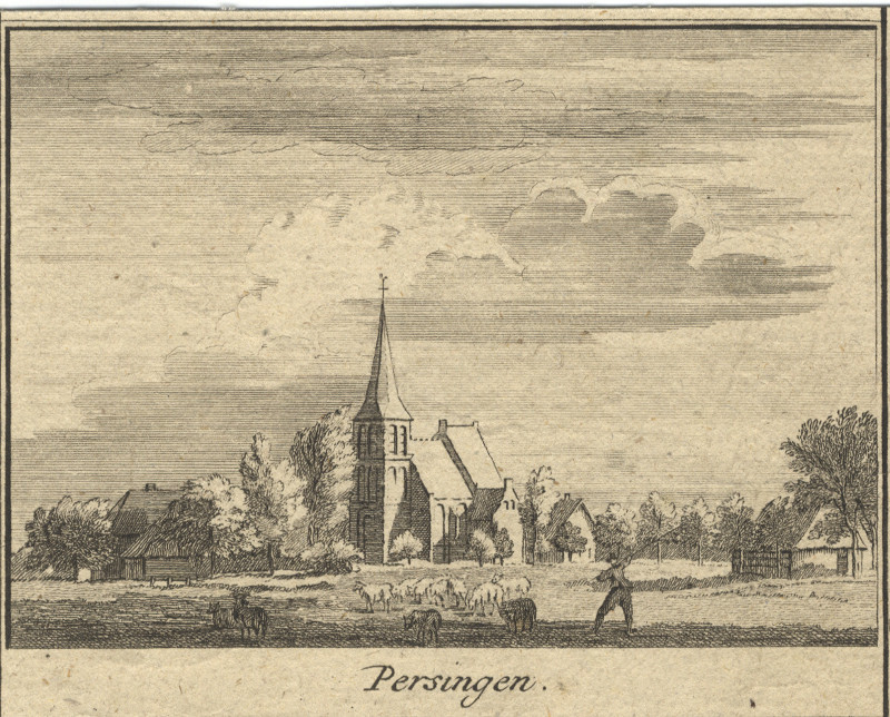 afbeelding van prent Persingen van nn (Persingen)