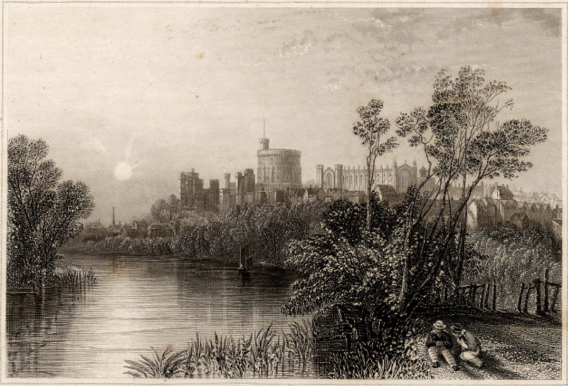 afbeelding van prent Windsor Castle van Meyer (Windsor)