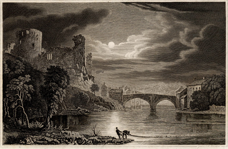 afbeelding van prent Bernard-Castle van nn (Durham)
