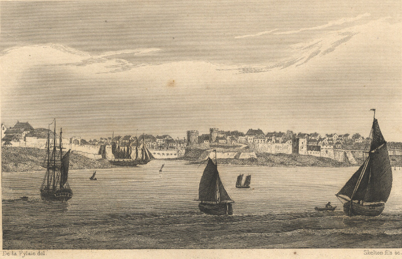 afbeelding van prent Brest van De la Pylaie, Skelton (Brest)