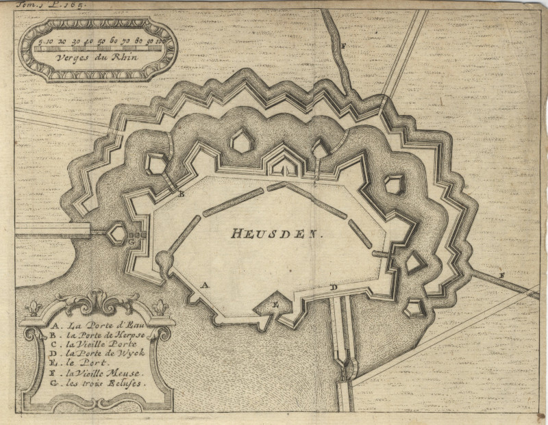 afbeelding van plattegrond Heusden van nn (Heusden)