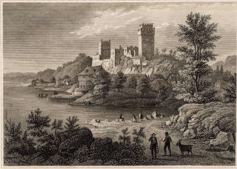 afbeelding van prent Schloss Weideneck Nieder - Oesterreich van nn (Weideneck)