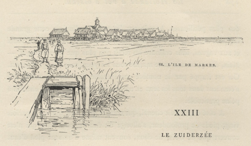 afbeelding van prent L´Ile de Marken van nn (Marken)