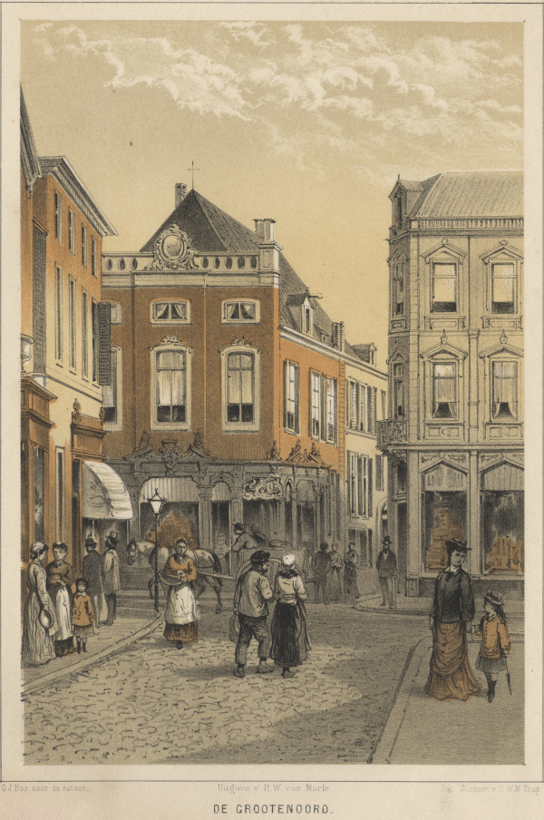 afbeelding van prent De Grootenoord van G.J. Bos, P.W.M. Trap (Arnhem)
