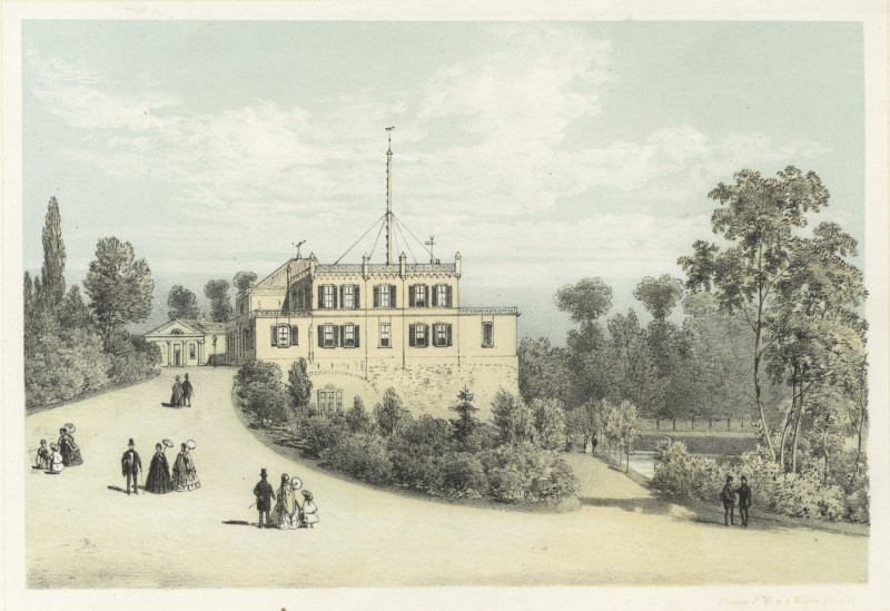 afbeelding van prent Koninklijk Meteorologisch-Instituut van P.W. v.d. Weijer (Utrecht)