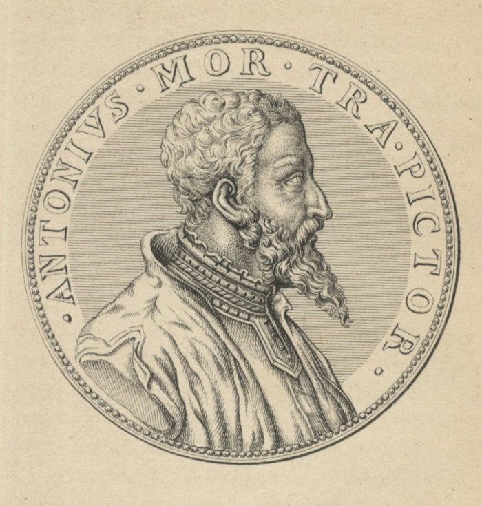 afbeelding van prent Antoni Moro, Schilder van Utrecht van P.W. van de Weijer (Artiesten, )