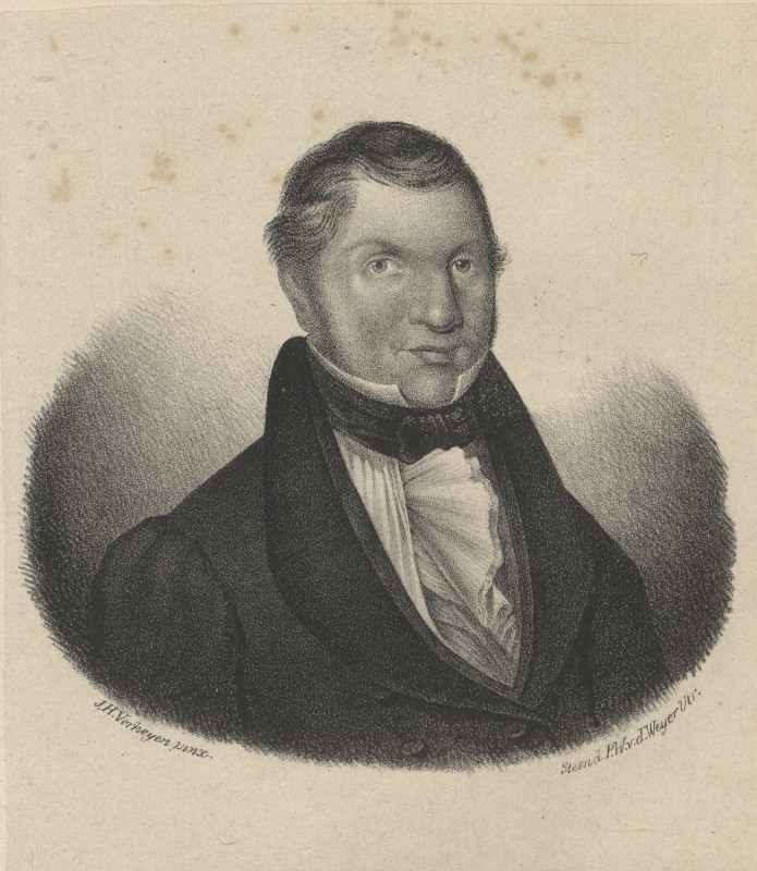 afbeelding van prent Antonius Gerard van Onsenoort van J.H. Verheijen, P.W. van de Weijer (wetenschappers, )