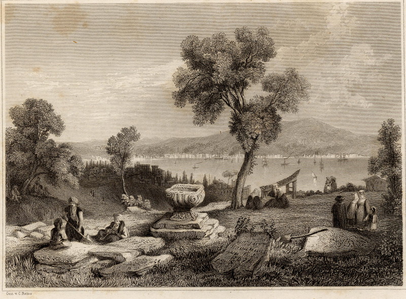 afbeelding van prent Der Bosporus van C. Reiss (Bosporus)