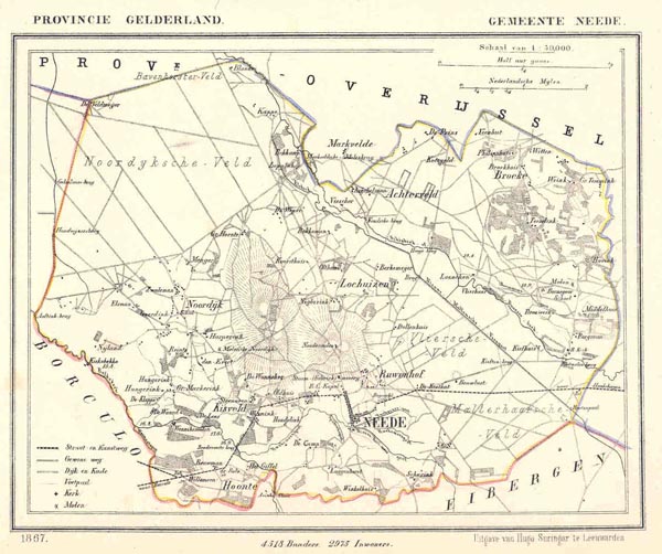 afbeelding van Kuyperkaart Gemeente Neede van Kuyper (Kuijper)