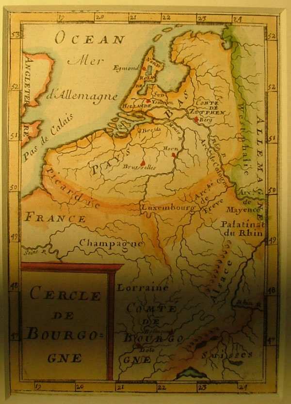 afbeelding van kaart Cercle de Bourogne van Mallet (Belgium)