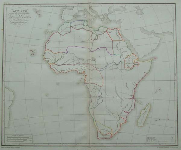 afbeelding van kaart Afrique van Achille Meissas, A. Michelot