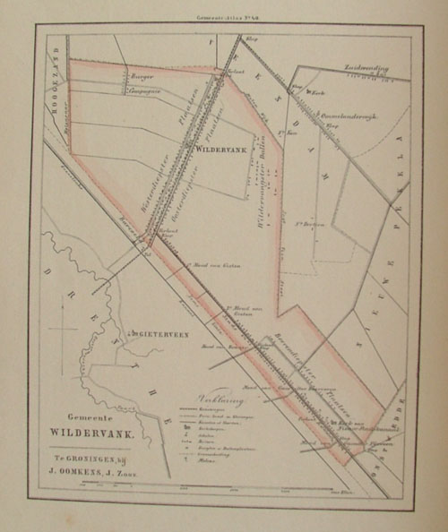 afbeelding van Kuyperkaart Gemeente Wildervank van Fehse