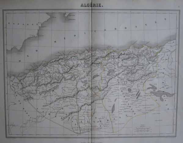 afbeelding van kaart Algérie van Sengteller, A.T. Chartier, Isid Dalmont