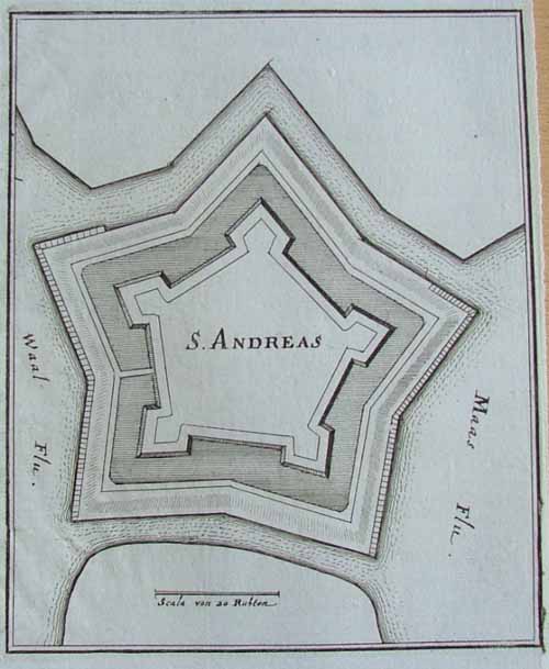 afbeelding van plattegrond S. Andreas van Merian (Sint Andreas)