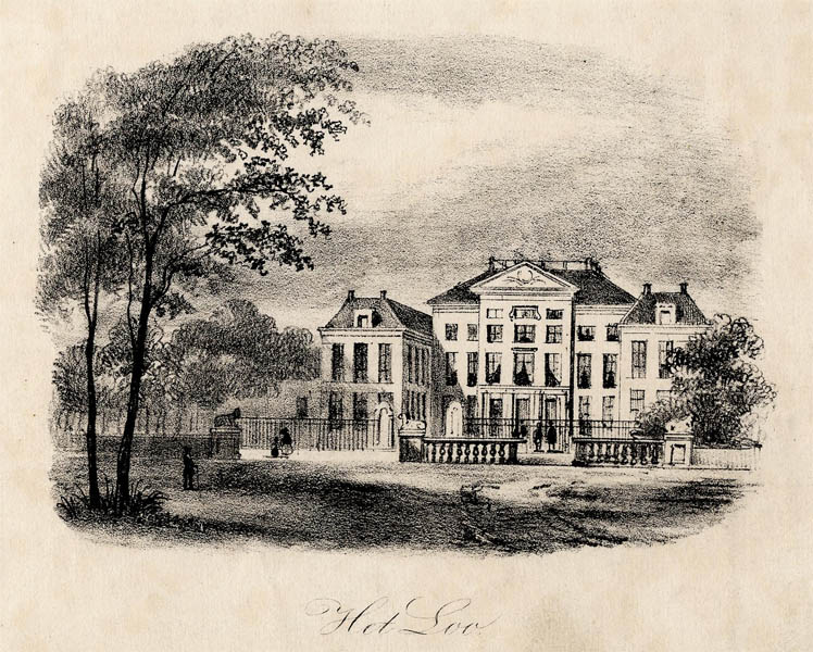 afbeelding van prent Het Loo van Nn (Apeldoorn)