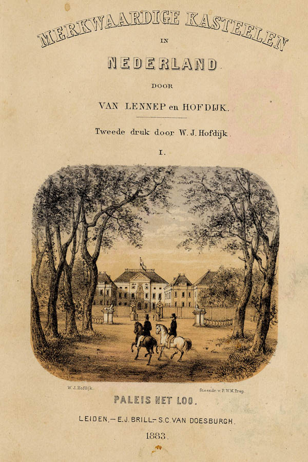 afbeelding van prent Merkwaardige Kasteelen in Nederland  van W.J. Hofdijk  (Apeldoorn)