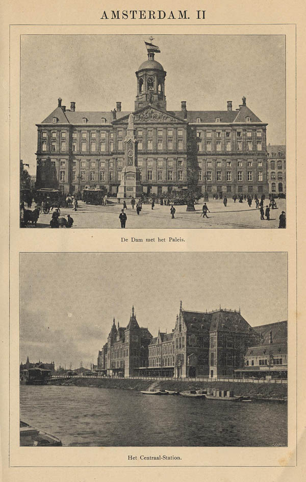 afbeelding van prent Amsterdam II (2) van Winkler Prins (Amsterdam)