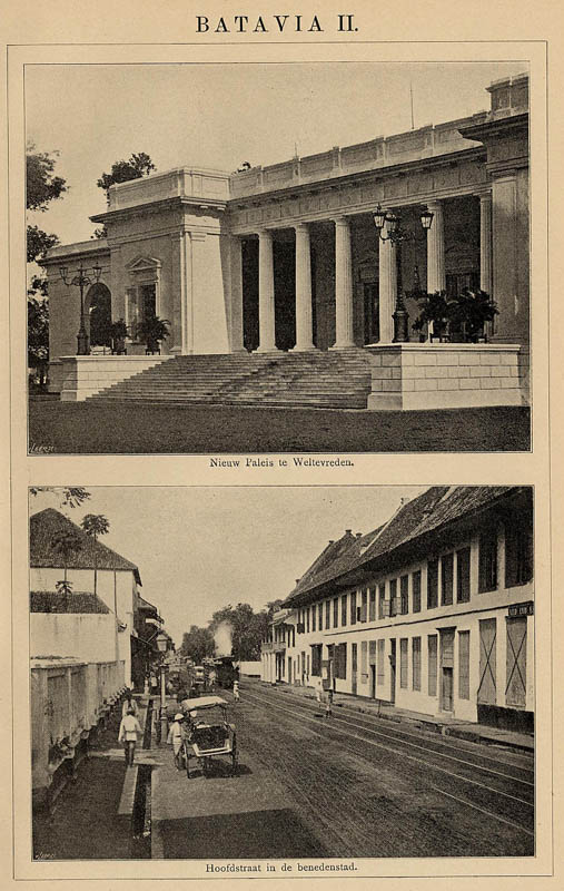 afbeelding van prent Batavia II van Winkler Prins (Batavia, Jakarta)