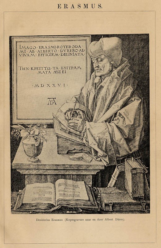 afbeelding van prent Erasmus van Winkler Prins - Albert Dürer