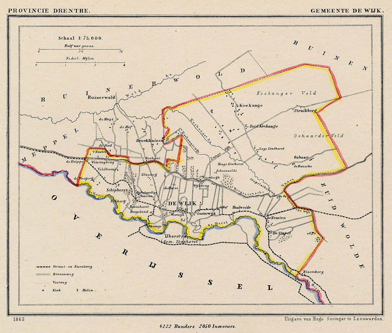 afbeelding van Kuyperkaart De Wijk van Kuyper (Kuijper)