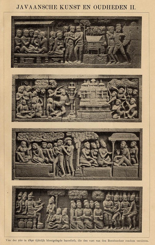 afbeelding van prent Javaansche kunst en Oudheden II van Winkler Prins
