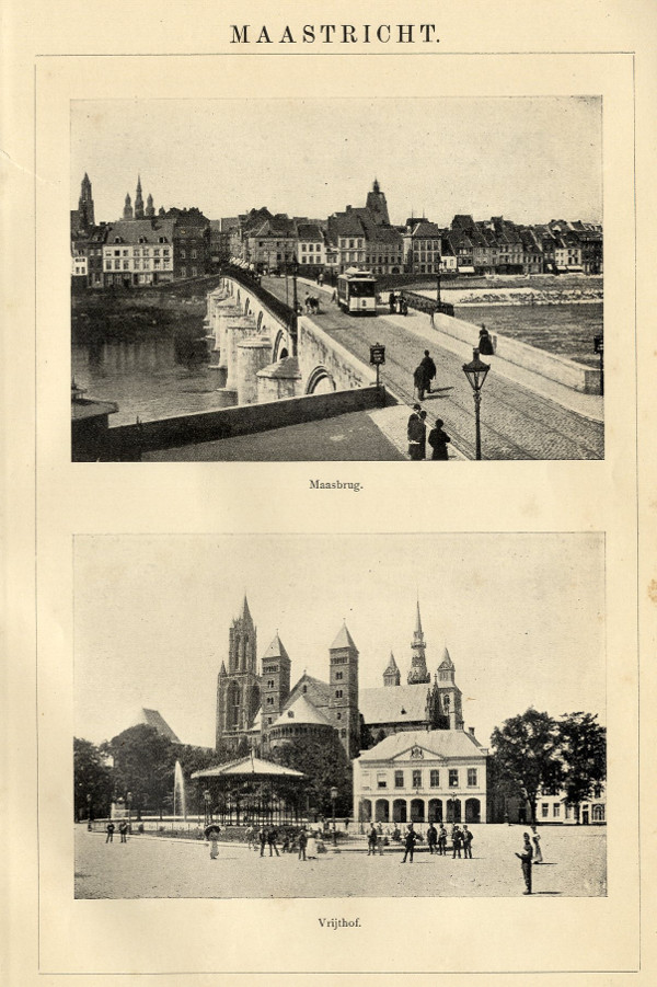 afbeelding van prent Maastricht van Winkler Prins (Maastricht)