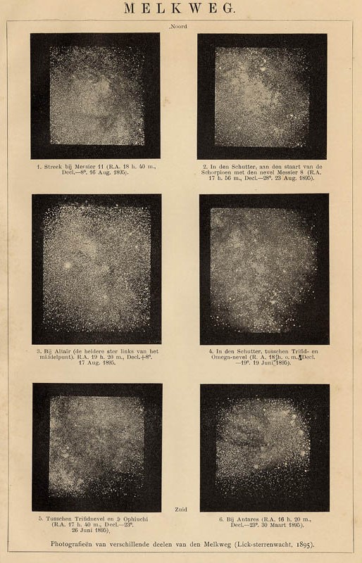 afbeelding van prent Melkweg van Winkler Prins (Sterrenkunde)