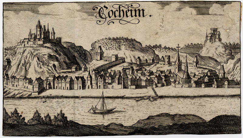 afbeelding van prent Cocheim van NN (Cochem)