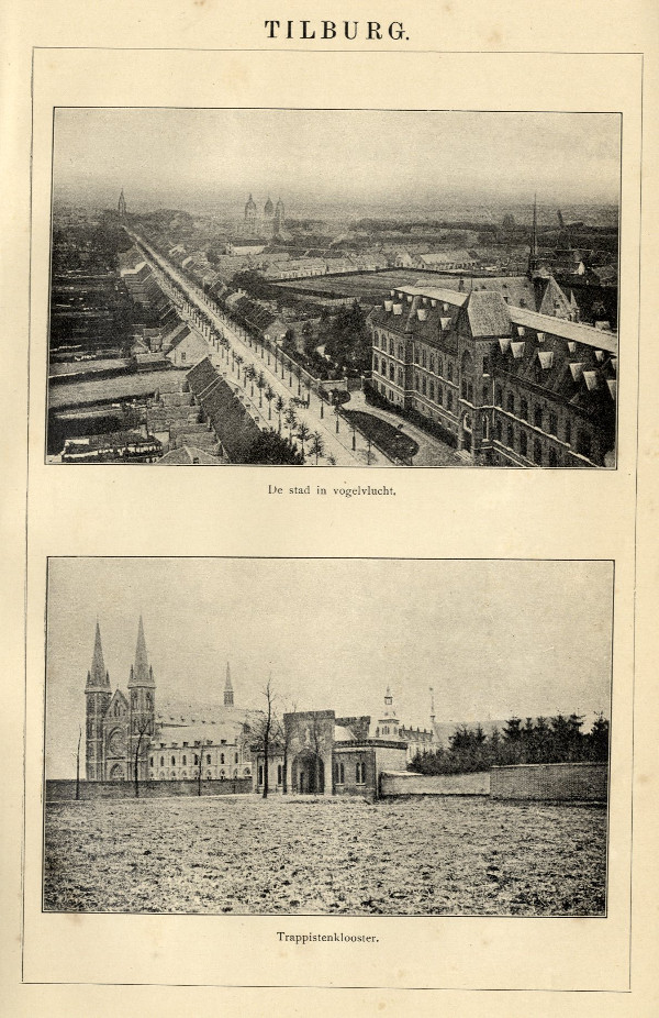 afbeelding van prent Tilburg van Winkler Prins (Tilburg)