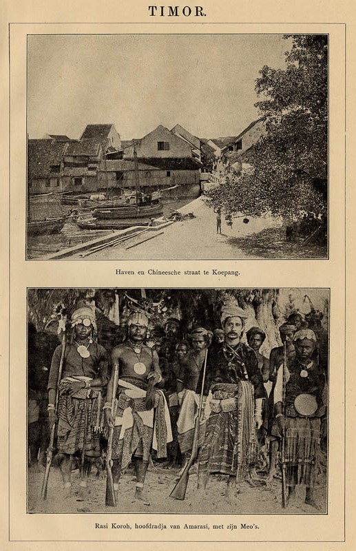 afbeelding van prent Timor van Winkler Prins (Timor, Koepang)