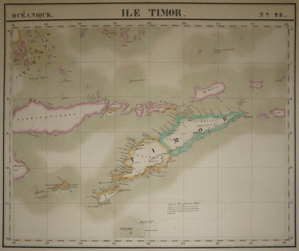 afbeelding van kaart Ile Timor van Philippe Vandermaelen