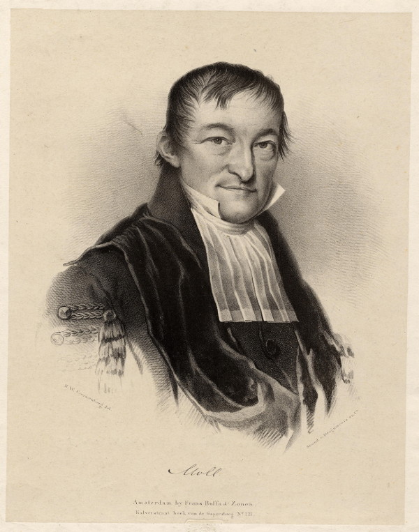 afbeelding van prent Gerrit Moll (Gerard Moll) van H.W. Couwenberg (wetenschappers, )