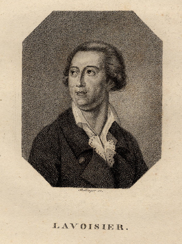 afbeelding van prent Lavoisier van Bollinger (wetenschappers, )