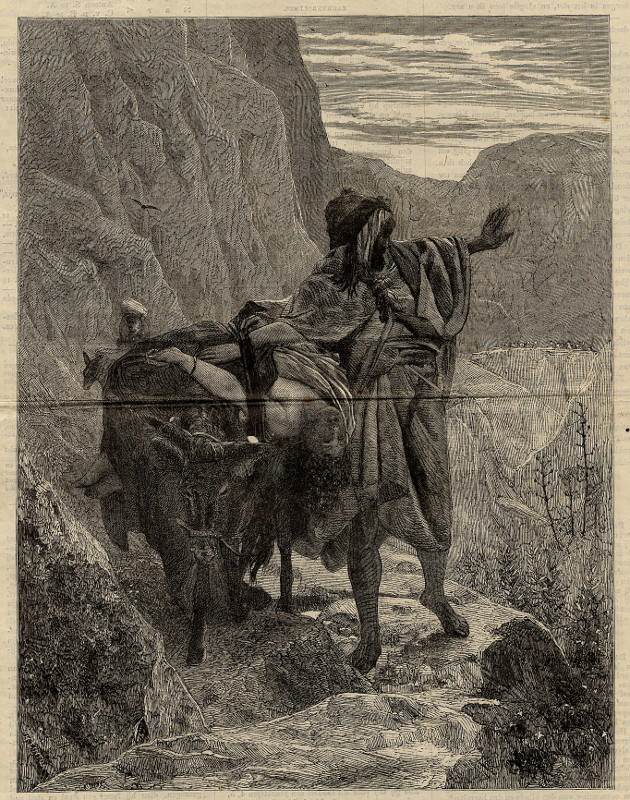 afbeelding van prent De Leviet van Ephraim van nn,  naar Cellier