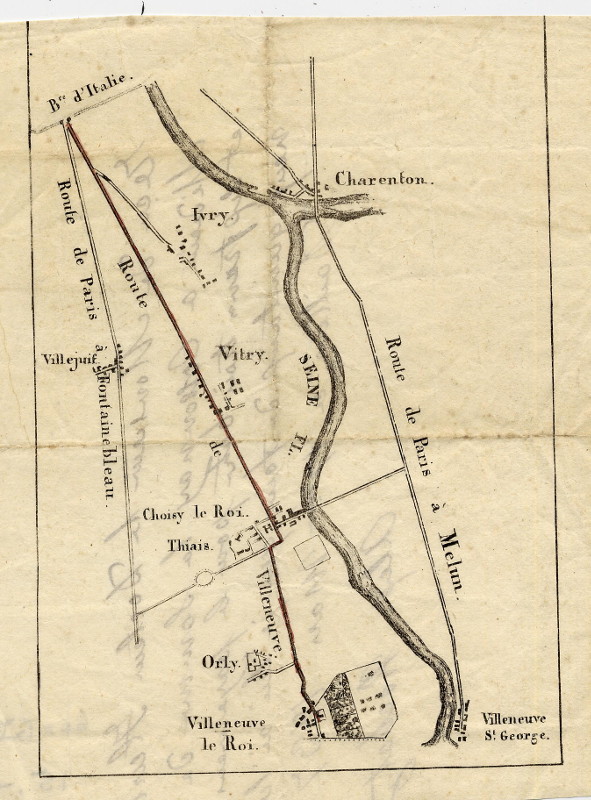 afbeelding van plattegrond Ivry, Vitry, Orly, Charenton van nn (Parijs)