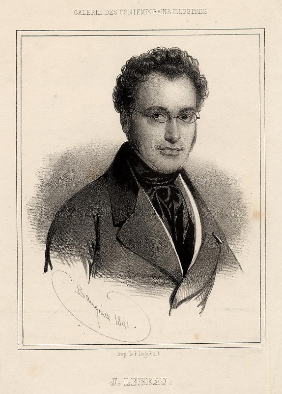 afbeelding van prent J. Lebeau van C. Baugniet (Politici, )