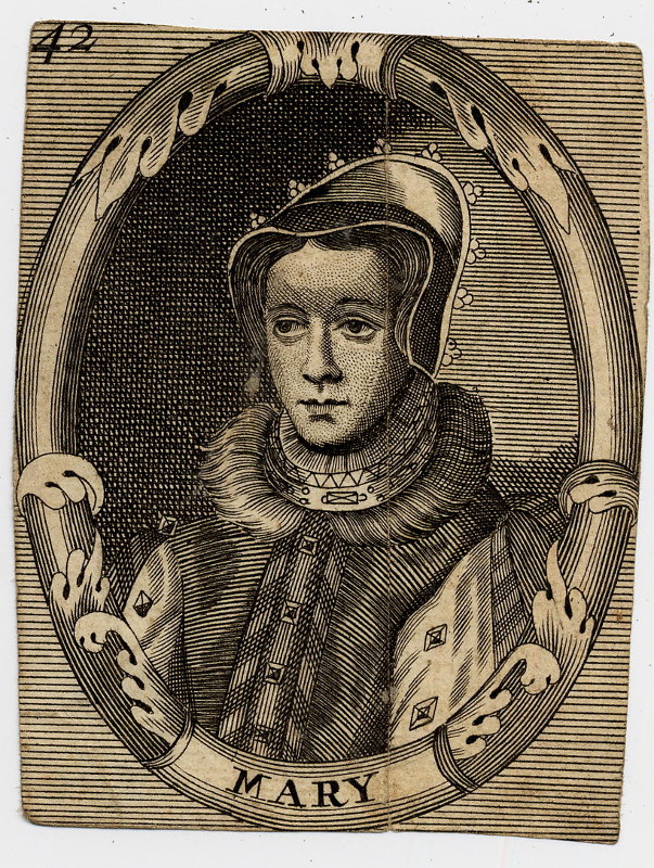 afbeelding van prent Mary van nn (Adel, Vrouwen,)