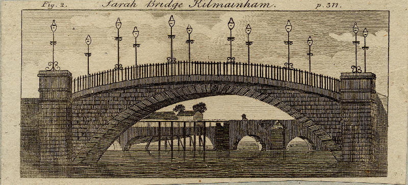 afbeelding van prent Sarah Bridge Kilmainham van nn (Dublin)