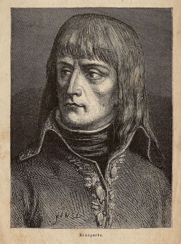 afbeelding van prent Bonaparte van Jans  (Politici, )